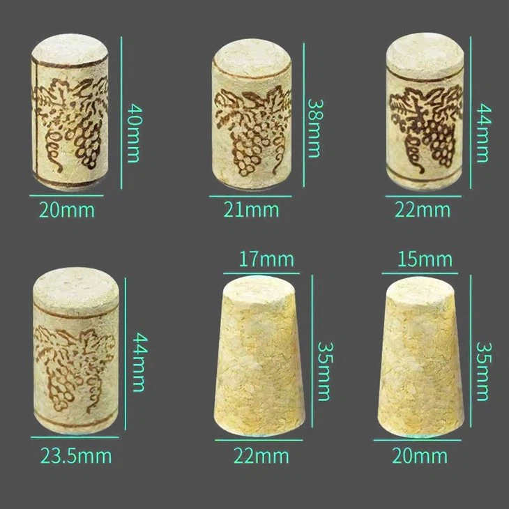 Manufacturer Factory Wholesale Custom Cork Stopper Bottles